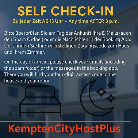 Kemptencityhostplus-Unterkunft Charme Im Denkmal المظهر الخارجي الصورة